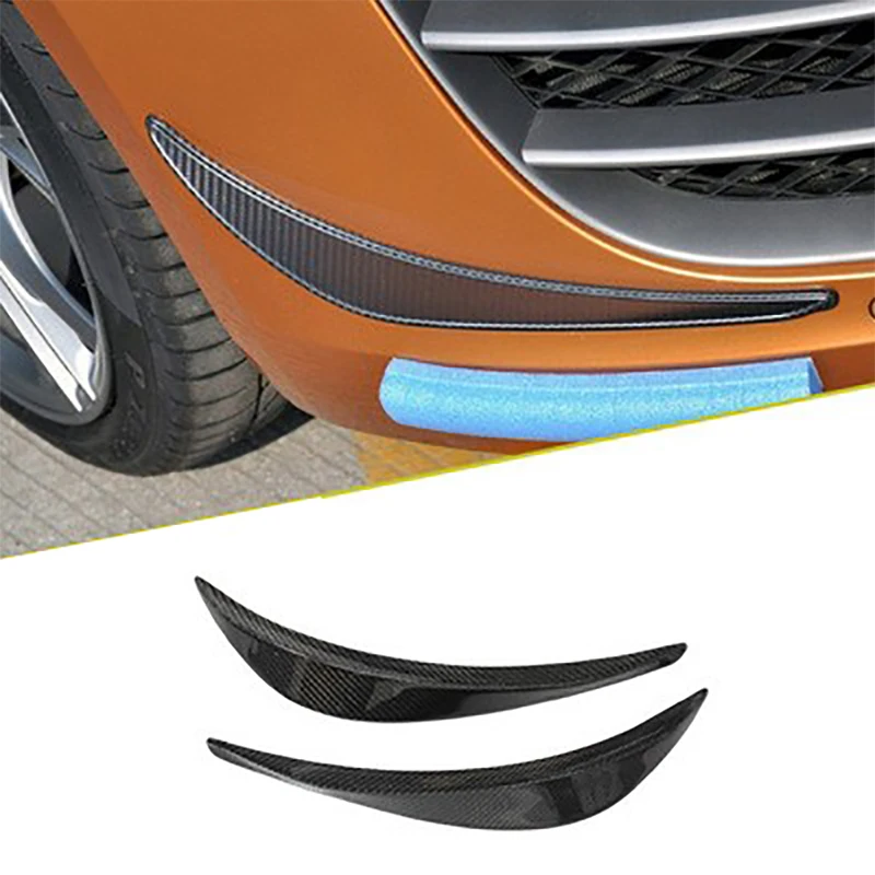 R8 Car Accessories Carbon Fiber Bumper Front Canards For R8V8 V10  2008-2015