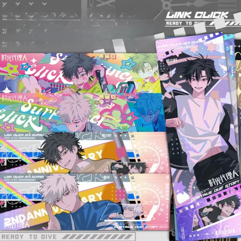 7X21 см Charles Lucas Rin Li Tianchen, популярные аниме, периферийные устройства, двусторонняя закладка, лазерный билет, школьные принадлежности, подарки для студентов 7X21 см Charles Lucas Rin Li Tianchen, популярные аниме, периферийные устройства, двусторонняя закладка, лазерный билет, школьные принадлежности, подарки для студентов