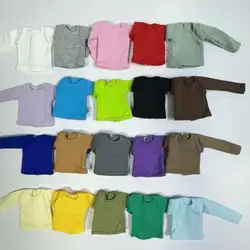NEW  Blyth Clothes Long sleeves T-Shirt  Cute Base Shirt  clothes for Blyth, Momoko, Ob24 Licca , FR 1/6 Dolls Accessorie