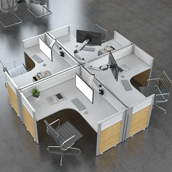 Screen monitor bracket, wall-mounted adjustable lifting slide rail computer bracket, office robotic arm
