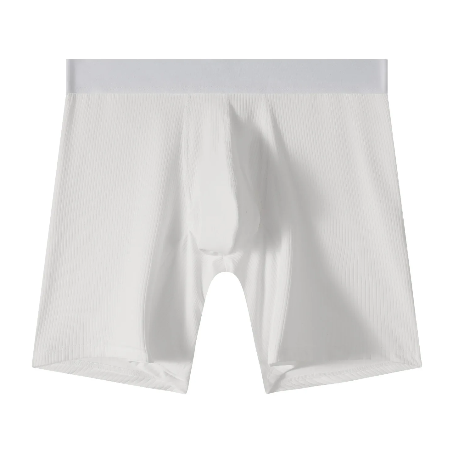 

Boxers Men Underwear Solid Breathable U Convex Pouch Panites Homme Extended Long Underpants Male Boxer Shorts Plus Size M-XXL