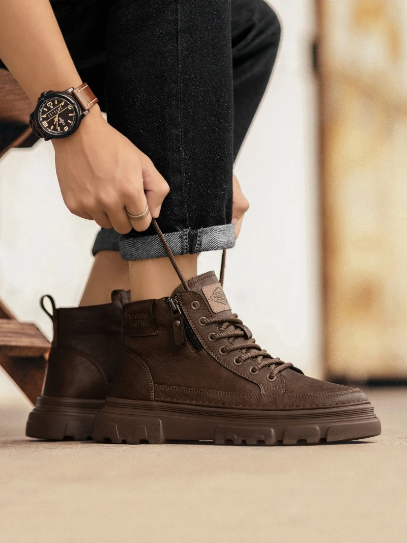 Męskie lekkie buty casual w st – Leather Work Youtube recenzja i cena