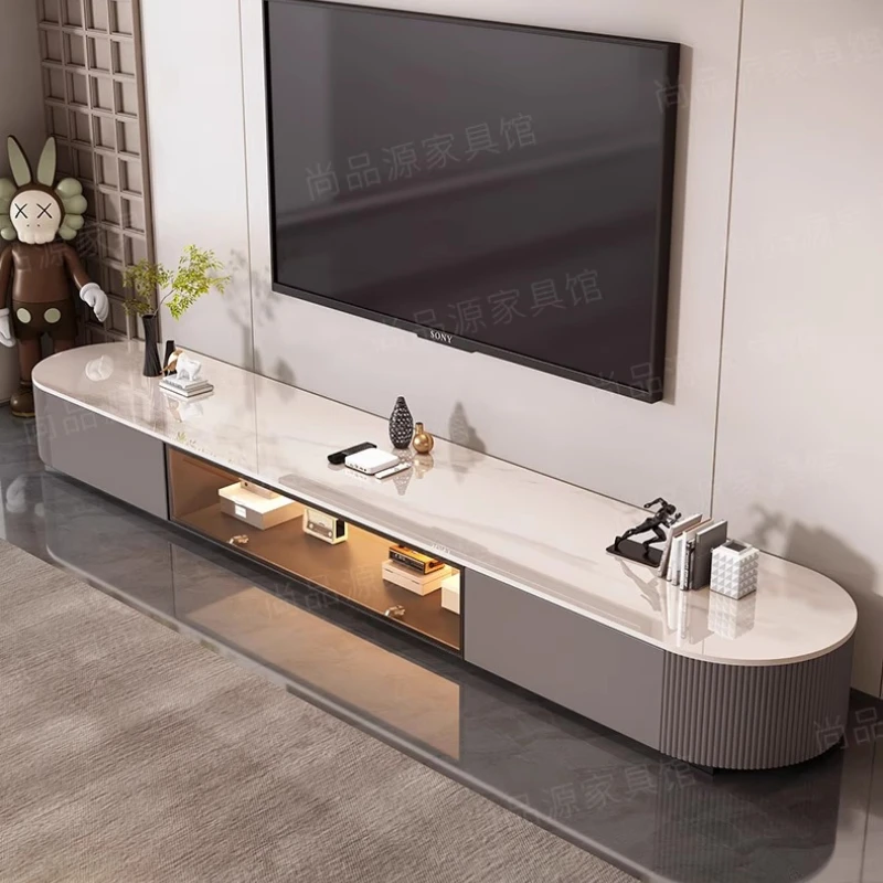 Film Supporti TV minimalisti Design di lusso Film nordici Supporti TV Console di intrattenimento Cassettiere Legno Suporte Para Mobili TV