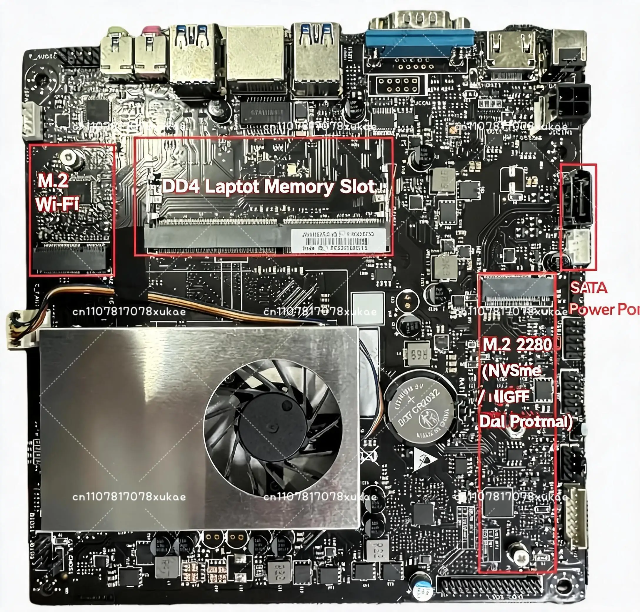 All-New 12th Gen N100 Mini ITX Motherboard - Quad-Core All-in-One Mini PC for HTPC & Digital Signage | DC-Powered Compact Host