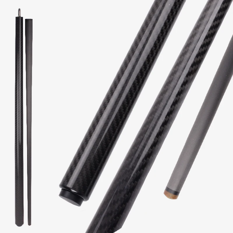 For Snowwing Professional 12.9mm Carbon Fiber Pool Cue Stick Stainless Steel Joint for Break Billiards