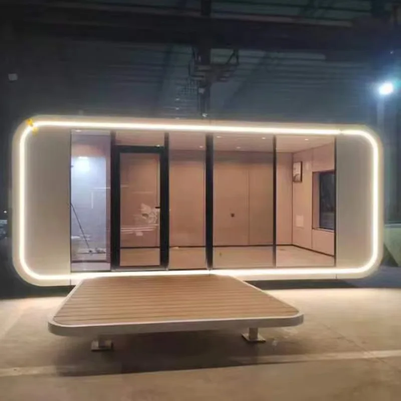 현대식 40피트 20피트 스틸 스페이스 캡슐 컨테이너 - Outdoor Camping House 리뷰 및 가격