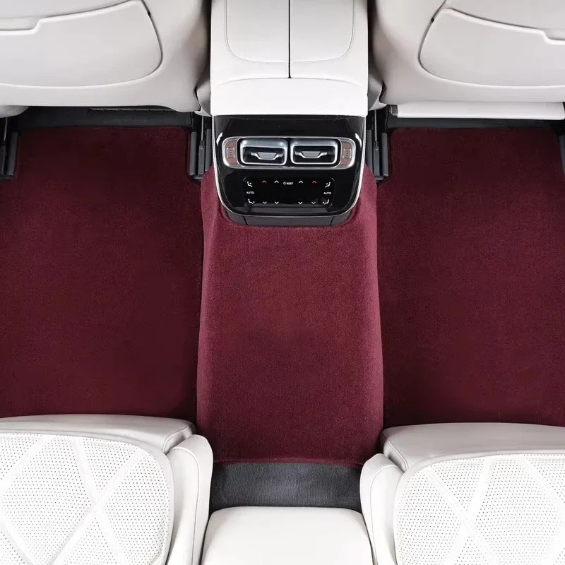 Wholesale Custom Size Color  Wool Car Floor Mat 5 Pieces Car Carpet Foot Mats for