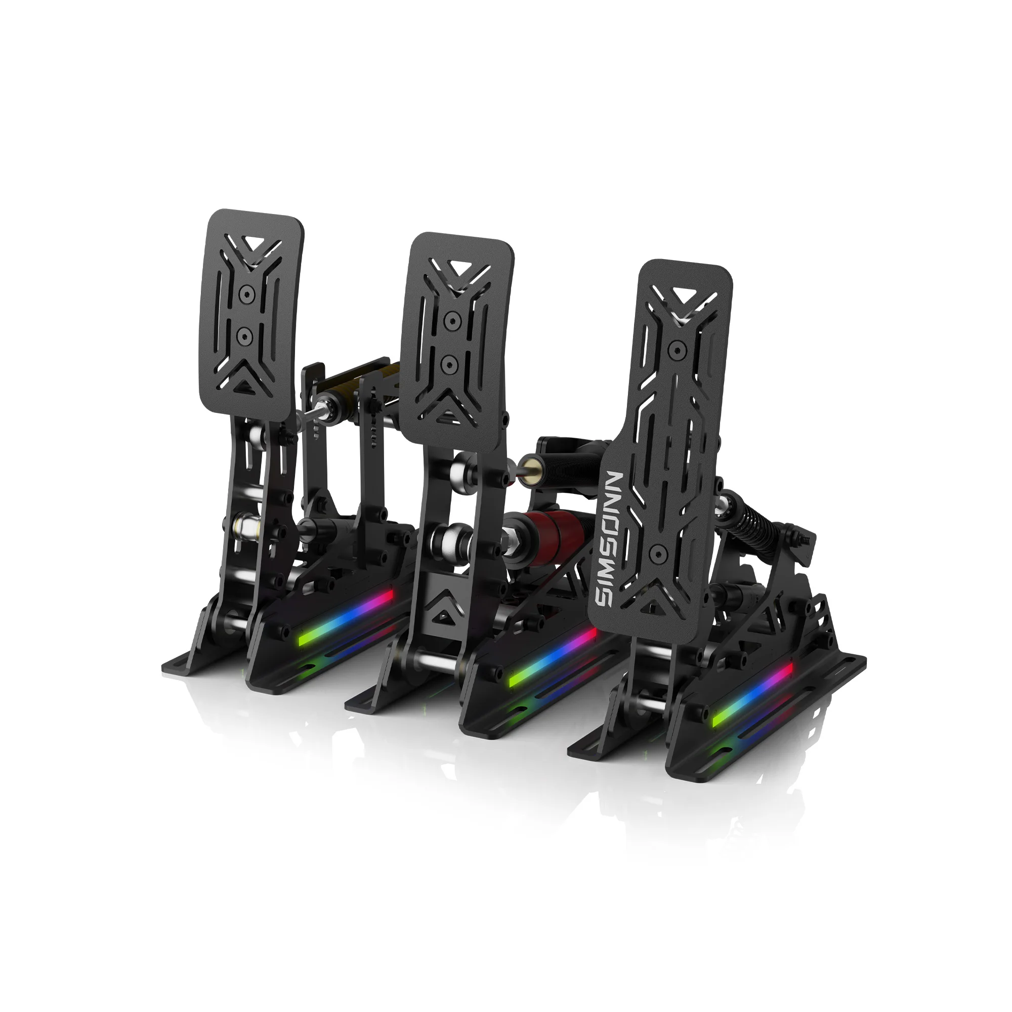 

SIMSONN Latest Style Pro-X P3-H1 Racing Simulator Pedals Adjustable Force Feedback Game Wheel Steering PC Compatible