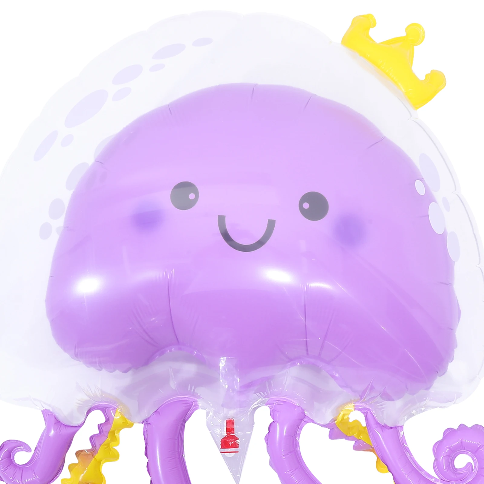 

5 Pcs Jellyfish Balloon Decoration Tricolor Pe Marine Birthday Decorations Baby