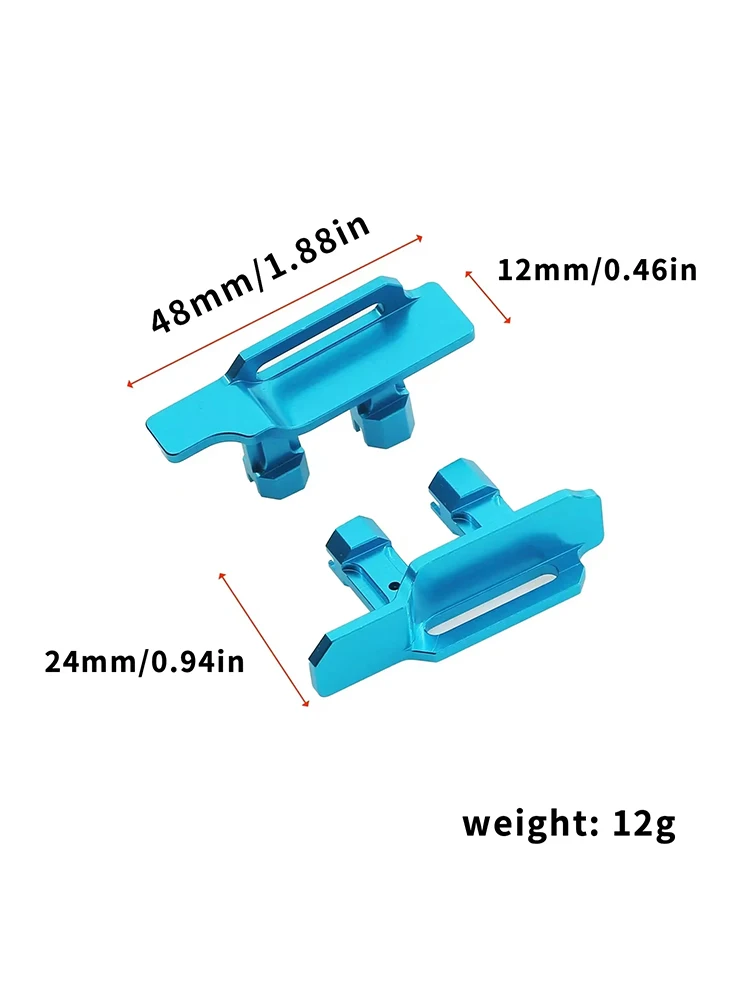 Metal 3S 4S Tall Battery Holder Mount Hold Down with Battery Strap for 1/10 Traxxas MAXX RC Car Upgrade Parts