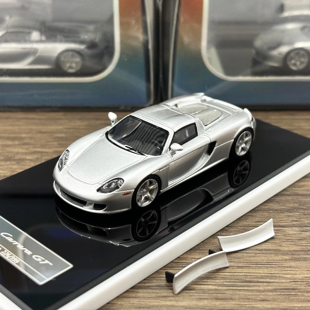 Newly Stock YM Model 1:64 Carrera GT Silver Color Resin Model Car In 2024