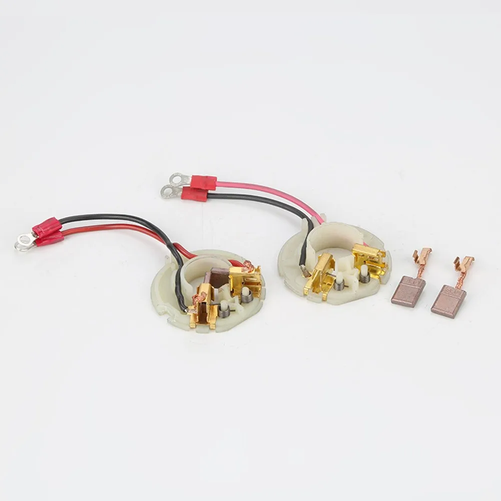 Carbon Brush Holder with 2pcs Carbon Brushes Compatible with CB440 BHP458 BHP448 BDF458 BDF448 DDF458 DHP458 Electric Tool Parts