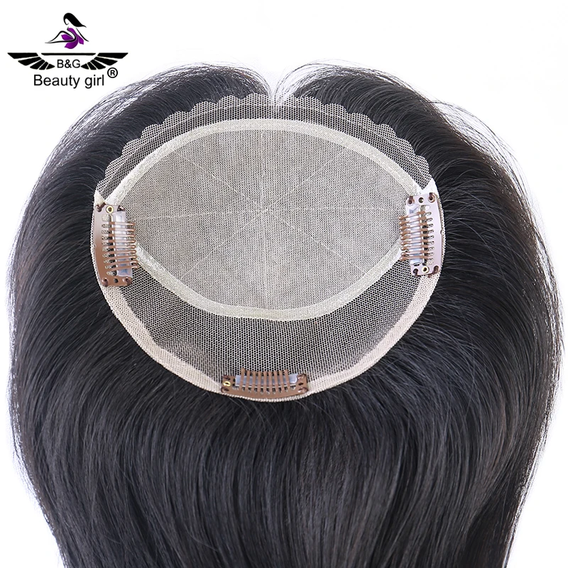 

Super Fine Flat Well Dark Brown Virgin Brazilian Human Hair Natural HairLine Hd Lace Front Silk Base Topper