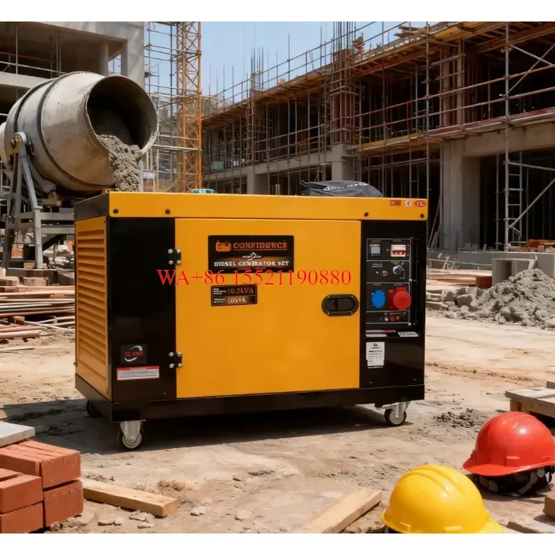 WMWMNU for Small Portable 7kW Silent Diesel Generator Set with Auto Start and ATS for Home Use 220V 50/60Hz Philippines