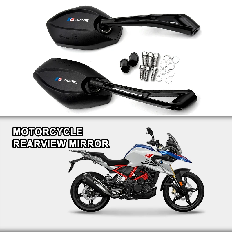 Adjustable Motorcycle Side Rearview Mirror Handlebar Rear view For GS G310R G310 HP K1300s K1300R K1200GT K1300R R1250GS C650GT