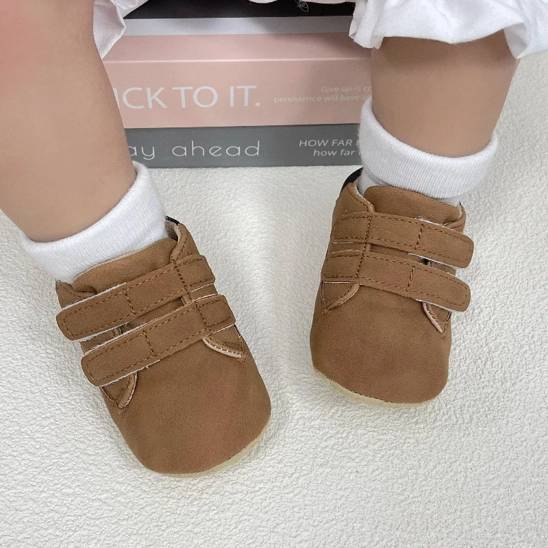 Frühlings- und Herbstkollektion: Neue Modische Einfache Stoffschuhe für Neugeborene, Bequeme Weichsohlen-Sneaker für 0-18 Monate – Detail 12