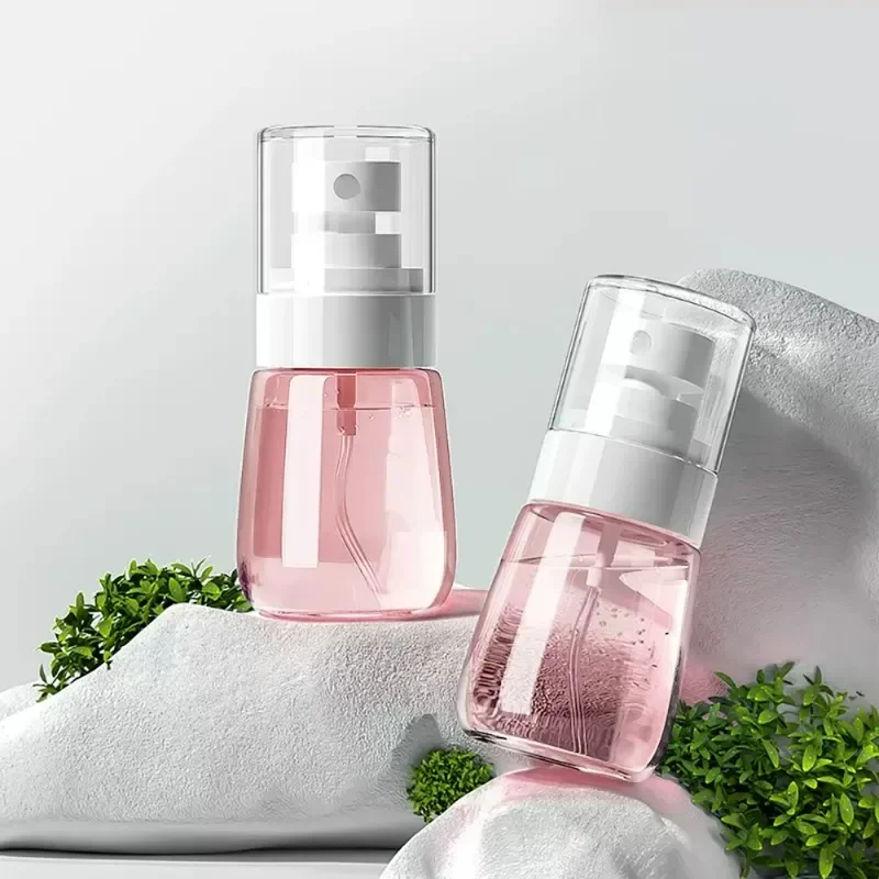 

Travel Spray Bottle, Mini Refillable Small Spray Bottles with Fine Mist Nozzle for Hair Face Water Alcohol Plants, 1pcs 30ml