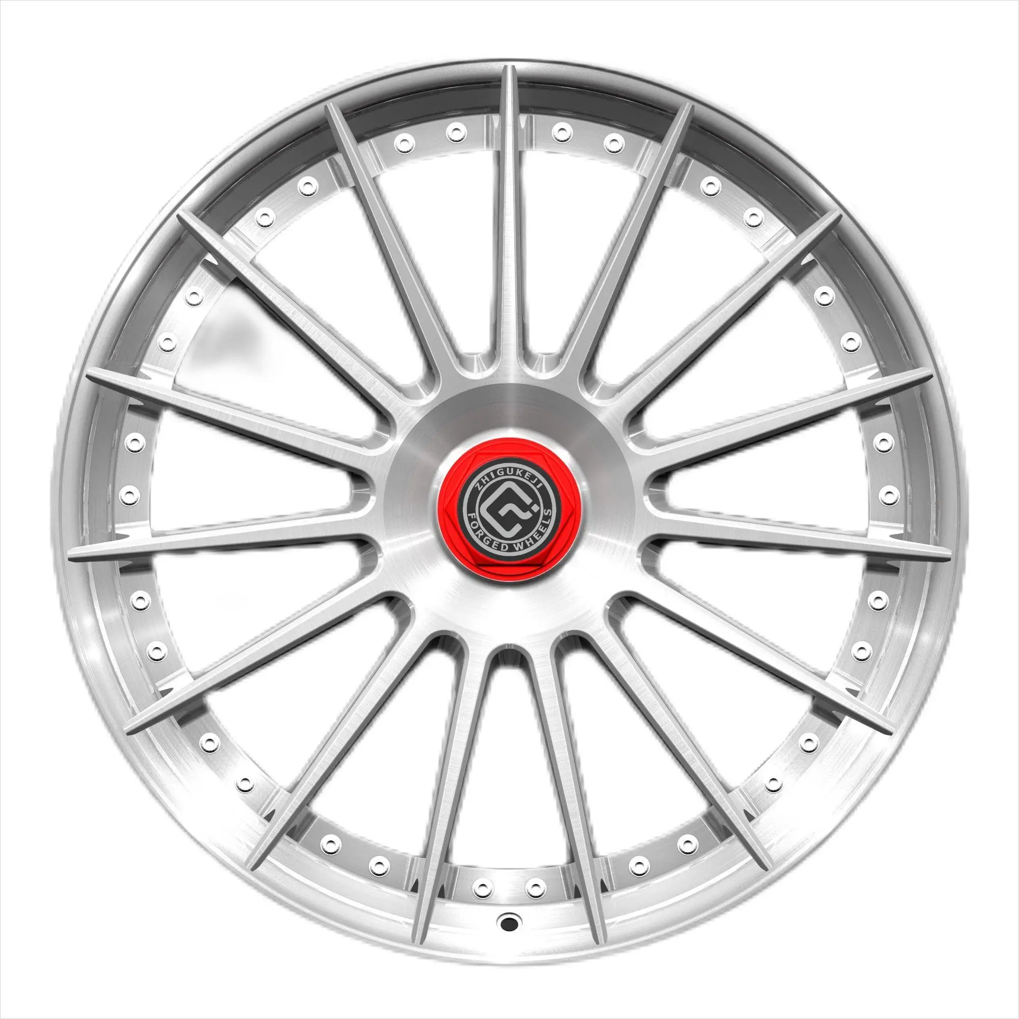 

New 19 Inch 5x120 Two Piece Alloy Forged Wheel 112mm PCD Polished with 45mm 50mm 30mm 35mm Spokes for Enhanced Performance