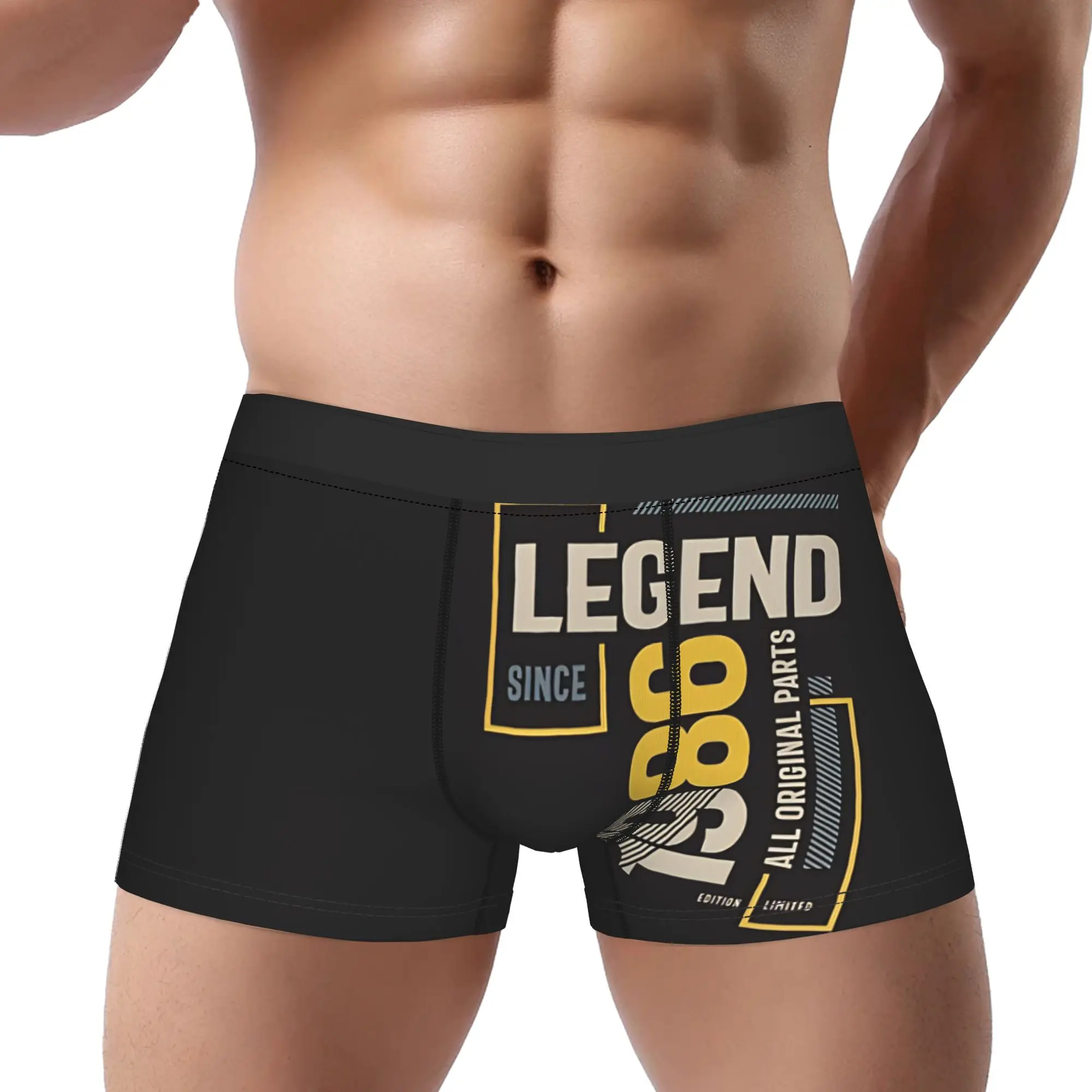 Legend Since 1986  40th Birthday Underpants Homme Panties Men's Underwear Comfortable Shorts Boxer Briefs