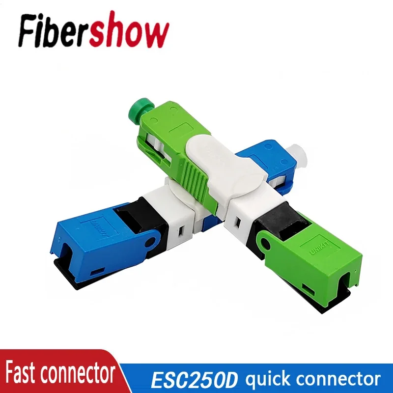 UNIKIT ESC250D FTTH SC UPC Optical fibe quick connector SC FTTH Fiber Optic Fast Connector Embedded 100% Original New