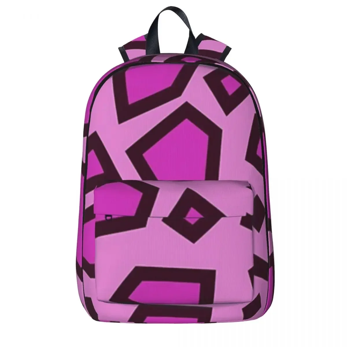 Kipo Pink Mega Jaguar Spots Backpack Fashion Student School Bag Laptop Rucksack Travel Rucksack Large Capacity Bookbag