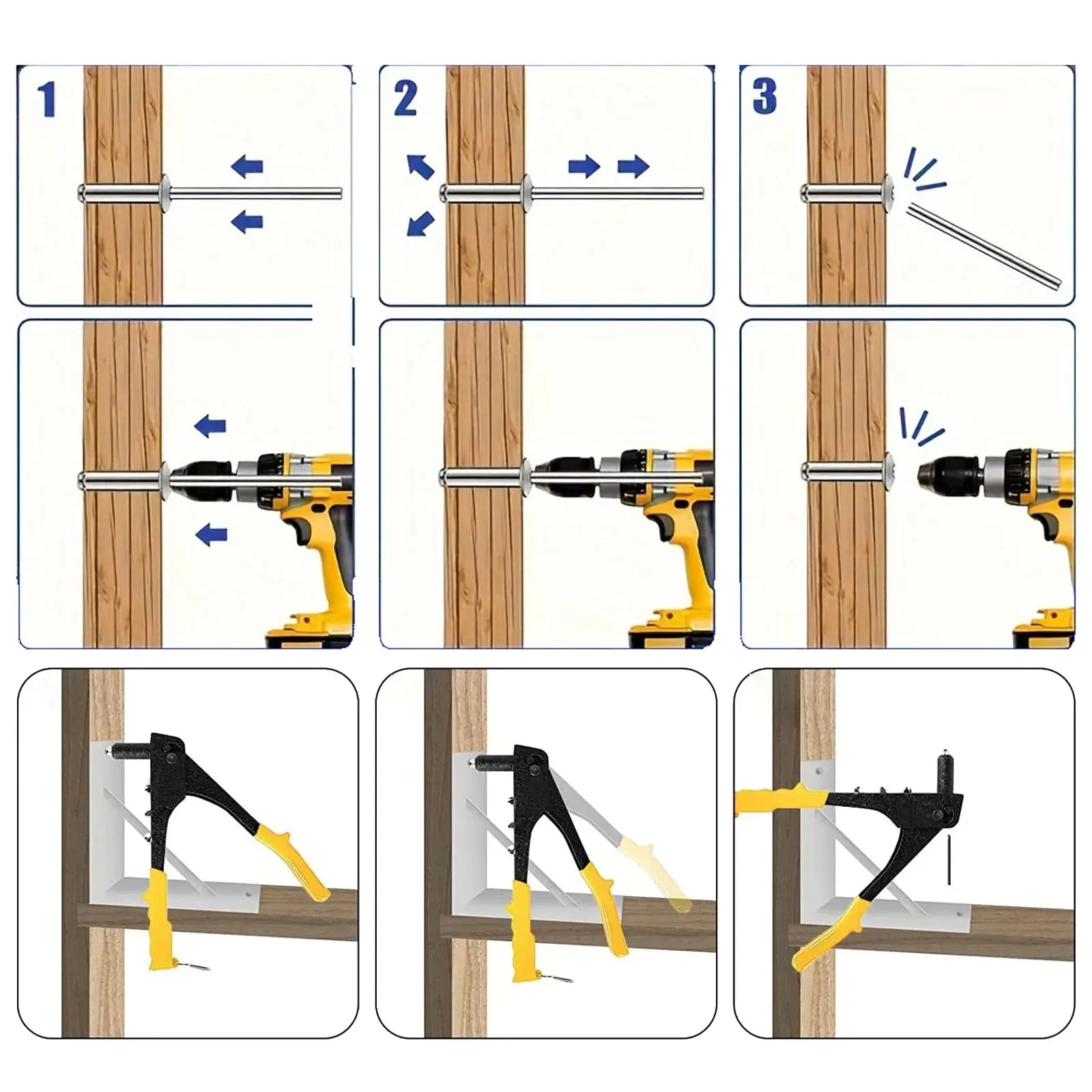 20 قطعة المسامير الألومنيوم العمياء M3.2 M3.9 M4.8 قبة رئيس البوب المسامير ل ورقة الألومنيوم الصلب مغزل المسامير العادم