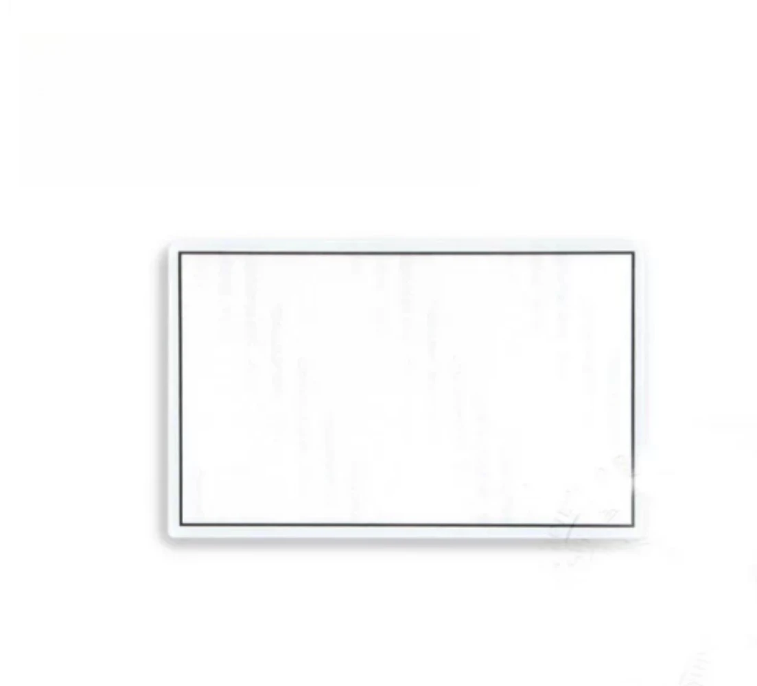 Black/White/yellow Top Plastic Screen Lens Upper LCD Screen Frame Front Cover for 3DSXL for 3DSLL (with/without adhesive)