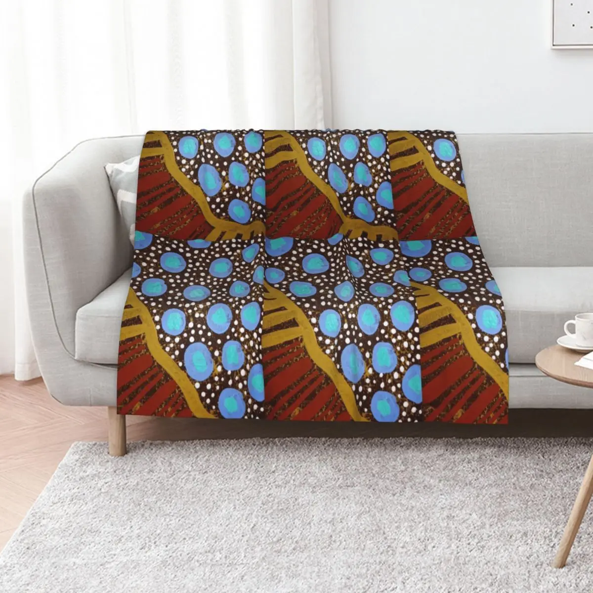 Quandong Throw Blanket Baby Hairys warm winter Soft blankets and throws Camping Blankets