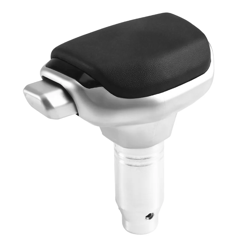 1 قطعة الجلد الأسود سيارة التحول رئيس التحول كرة اليد عبر الحدود والعتاد تعديل الملحقات لنيسان السيارات يخت-ABQA