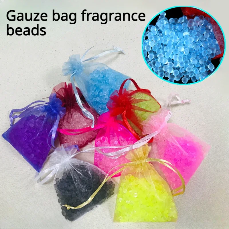 10g/20g/50g Multi-functional Yarn Bag Fragrance Beads Household Toilet Closet Deodorizing Air Purification Aromatherapy Granules