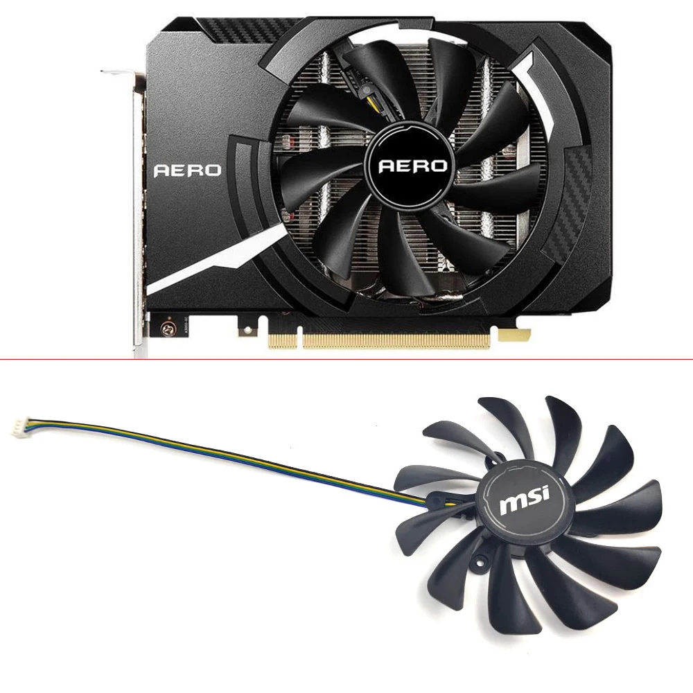 

NEW Cooling Fan 95MM 4PIN XY-D10015SH RTX3050 AERO ITX GPU Fan For MSI GeForce RTX 3060Ti 3060 3050 AERO ITX Graphics card Fan