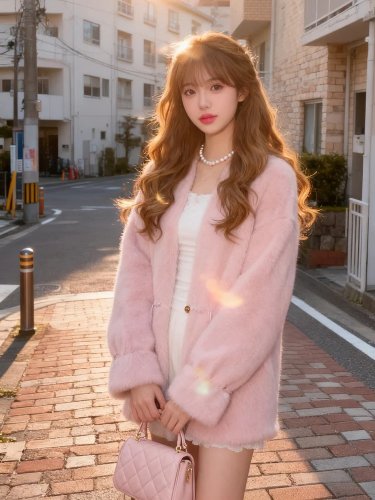 

Sli зимняя теплая шуба, новый китайский костюм Тан, красивая верхняя одежда на пуговицах с золотым узором для женщин, длинная V-Ne...