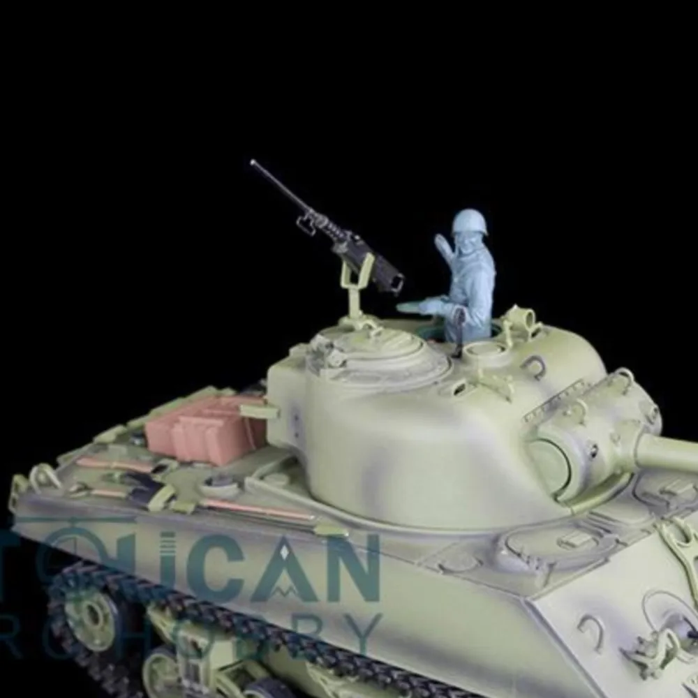 

Статический танк Heng Long 1/16, США M4A3 Sherman 3898, модель из пластика без основной платы, электронная система для сбора игрушек TH08765-SMT7