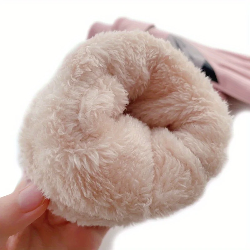 قفازات شتوية نسائية، سميكة ومبطنة بالصوف، لركوب الدراجات، مقاومة للبرد، مقاومة للماء، متوافقة مع شاشة اللمس، قفازات ركوب الدراجات للرجال للدراجات الكهربائية، دافئة #3