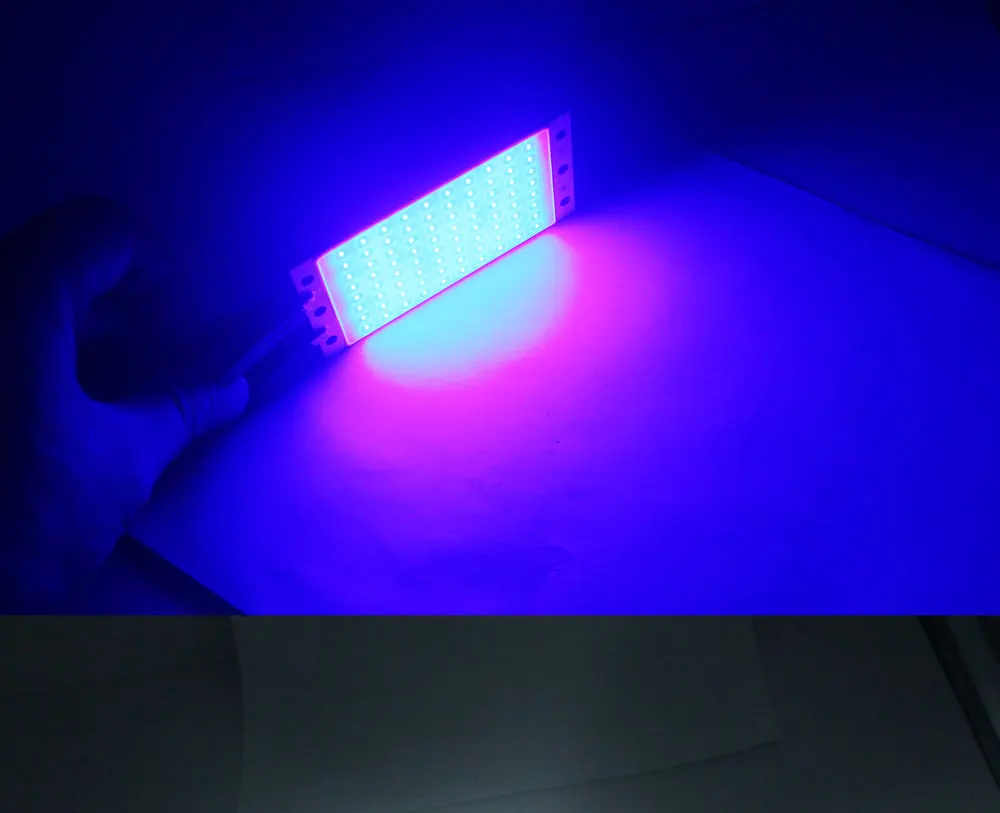 94x50MM 15W COB LED-Lichtstreifenmodul DC 12V 1600LM Ultrahelles Warmweißes Kaltweißes Blaues COB-Chip-On-Board-Matrix-LED-Lampenmodul – Detail 11