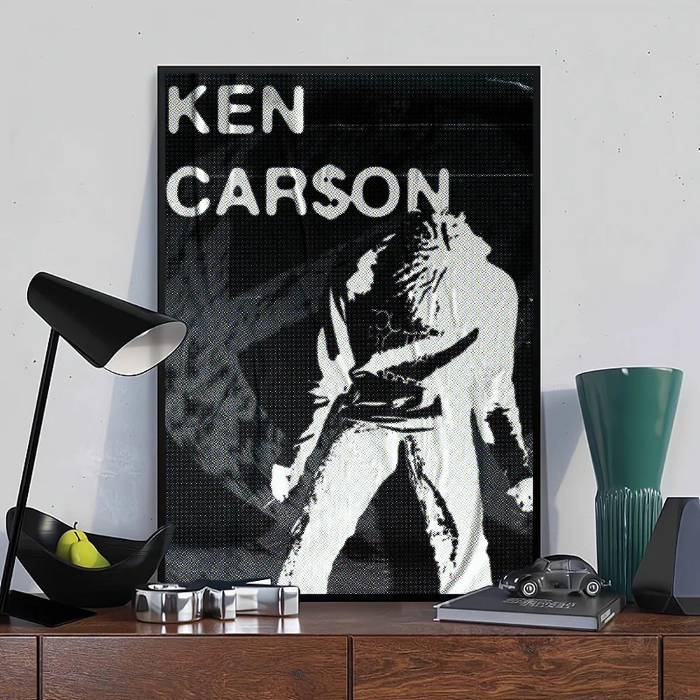 Rapper Ken Carson A Great Chaos Whitepaper Poster Waterproof Paper Sticker Coffee House Bar Aesthetic Art Wall Painting