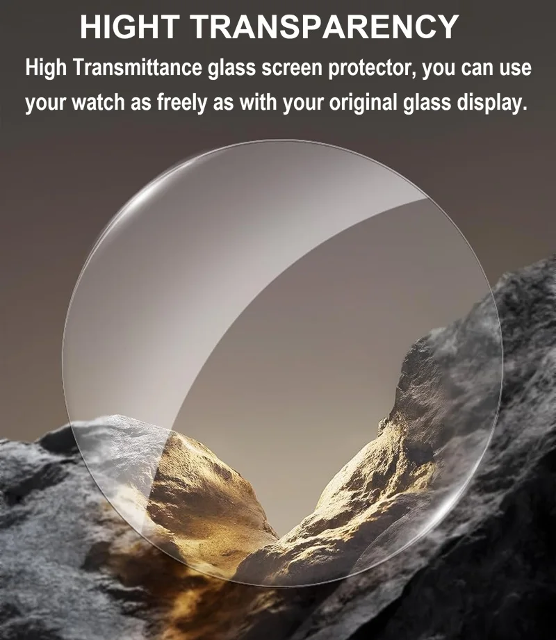 5PCS Smart Watch Screen Protector for COROS APEX 4 42mm / APEX 4 46mm Tempered Glass Scratch-Proof Protective Film