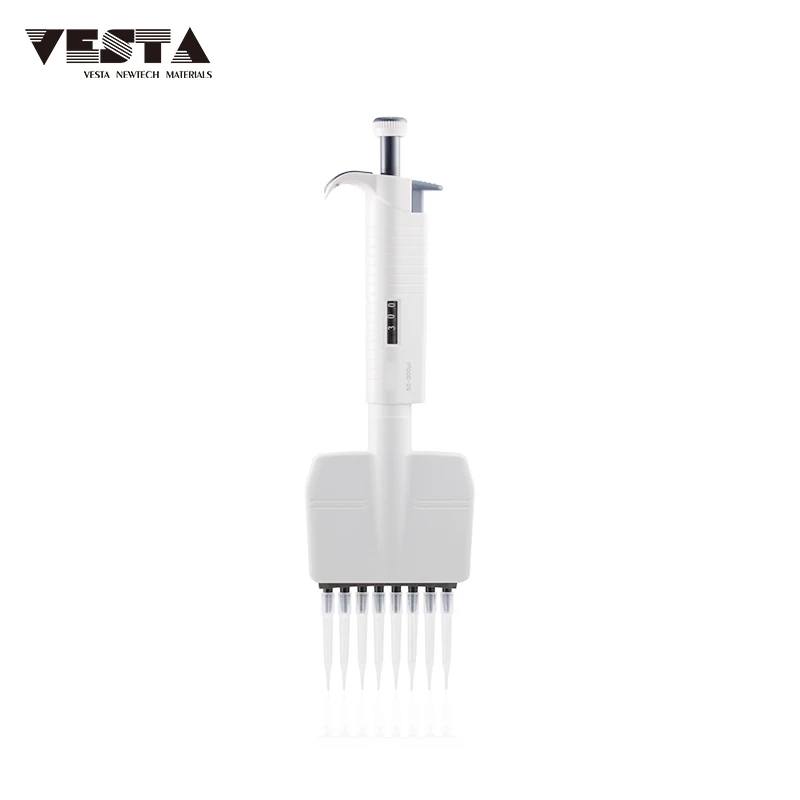 Full Autoclavable MicroPette Plus Eight-channel Adjustable mechanical Fixed Volume 5ul or 5000ul Lab Micro pipette Dispenser