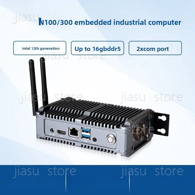 

Paiqin Mini Industrial PC, N100/N300 Embedded Industrial Computer, All-in-One Built-in Robot Controller