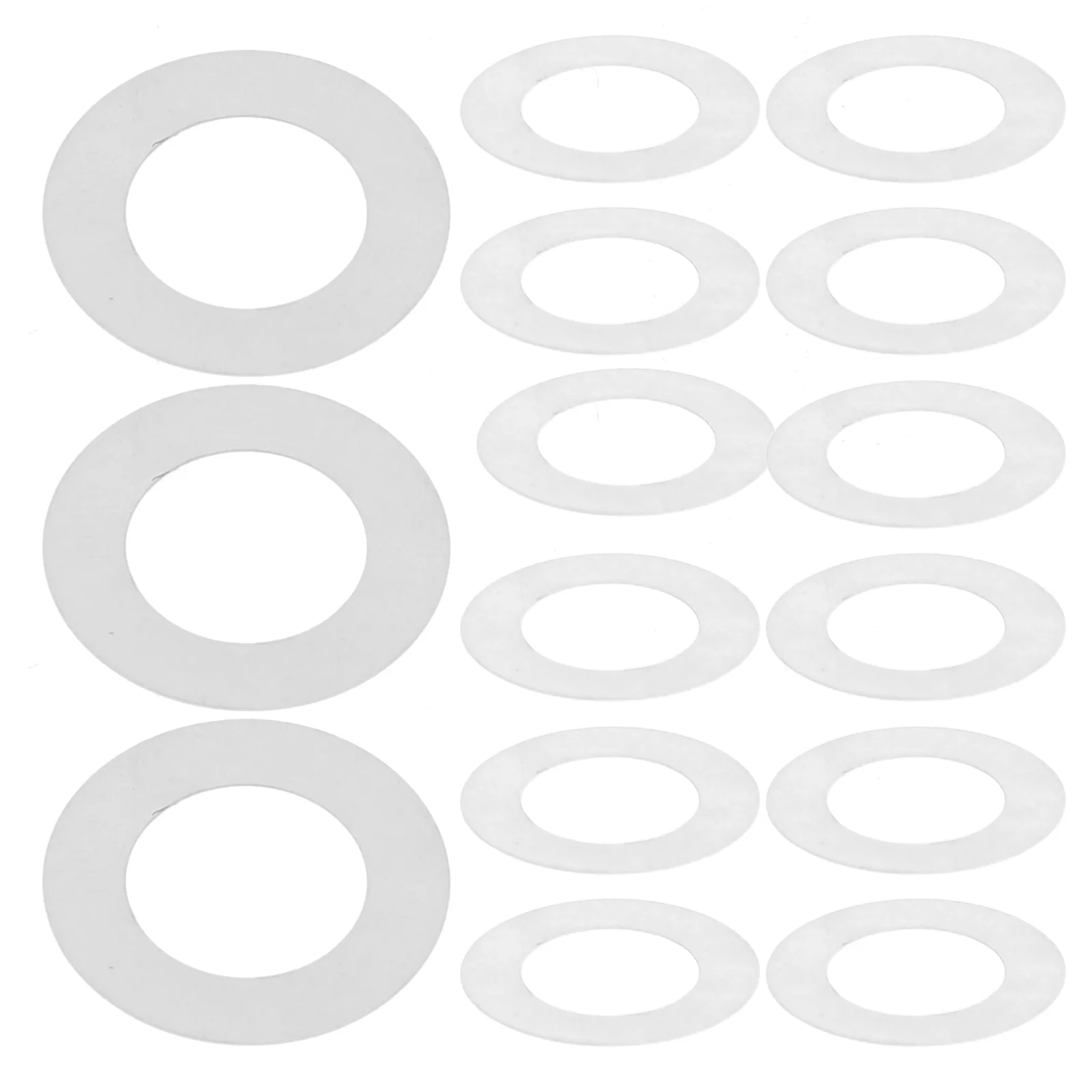 

100Pcs Stainless Steel Door Knob Spindle Washers Ultra Thin Shims for Home Renovation Noise Reduction Spacer Stabilizer