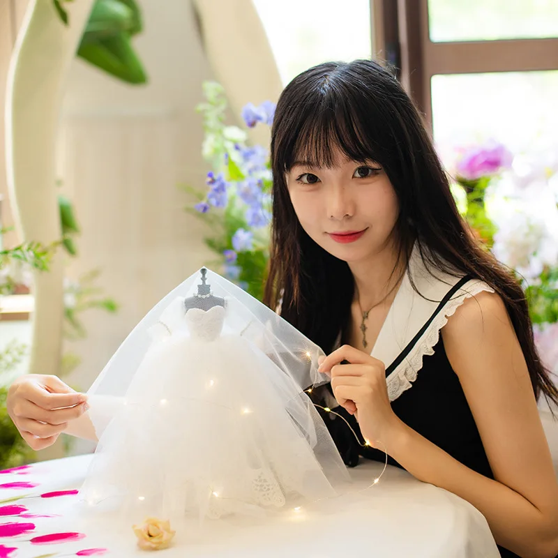 وصل حديثًا فستان زفاف صغير للفتيات هدية للدمية 2026 هدية السنة الجديدة لصديقتك في عيد الحب #3