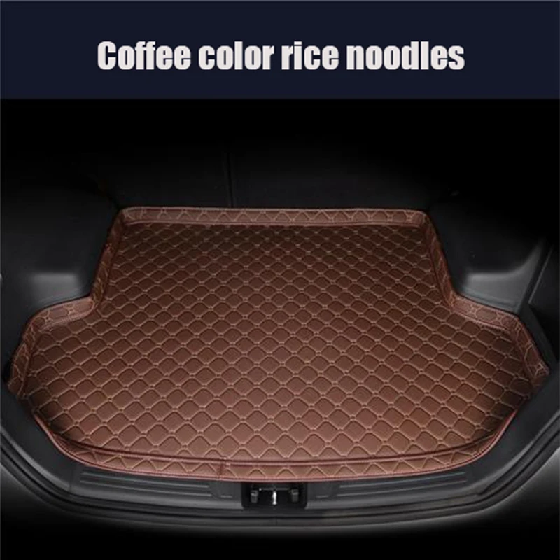 Customized car trunk mat For Peugeot All 206 308SW 308CC 3008 307 4008 Non-slip and easy-to-clean Car Accessory