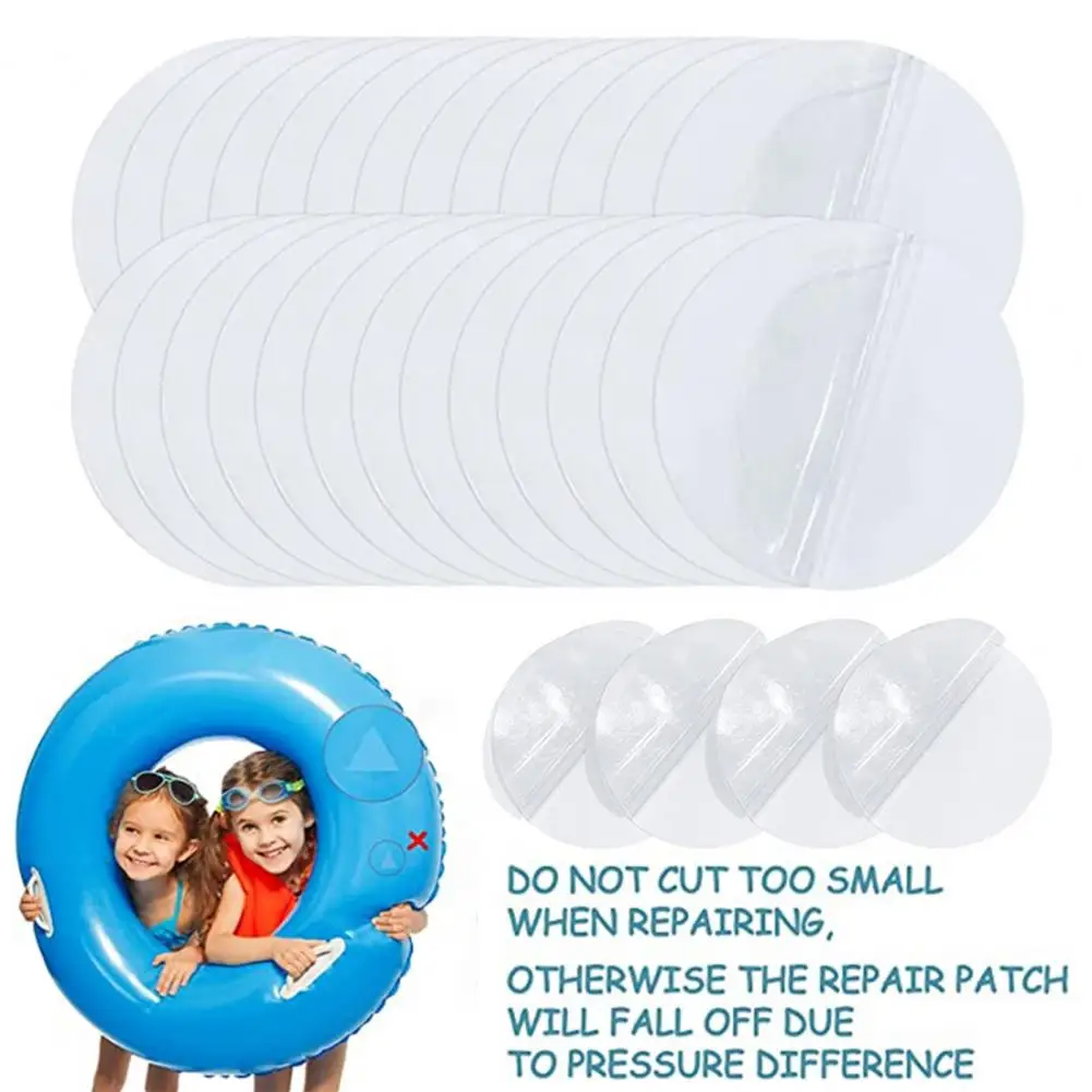 

20/40Pcs Inflatable Pool Patch Anti-leakage Self-Adhesive Repair Pool Liner Patch Repair Pool Patches