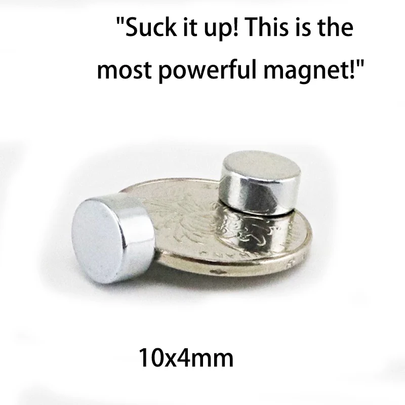 10PCS 10x4 Aimant Small Magnet N52 Neodymium Magnets Very Strong Magnets for Refrigerators Magneat Iman Magnit Magnetti Super