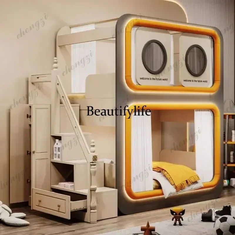 E182 Normal Decoration Kids Beds Expandable Nordic Custom Design Style Kids Bed Girls Modern Single Camas Infantiles