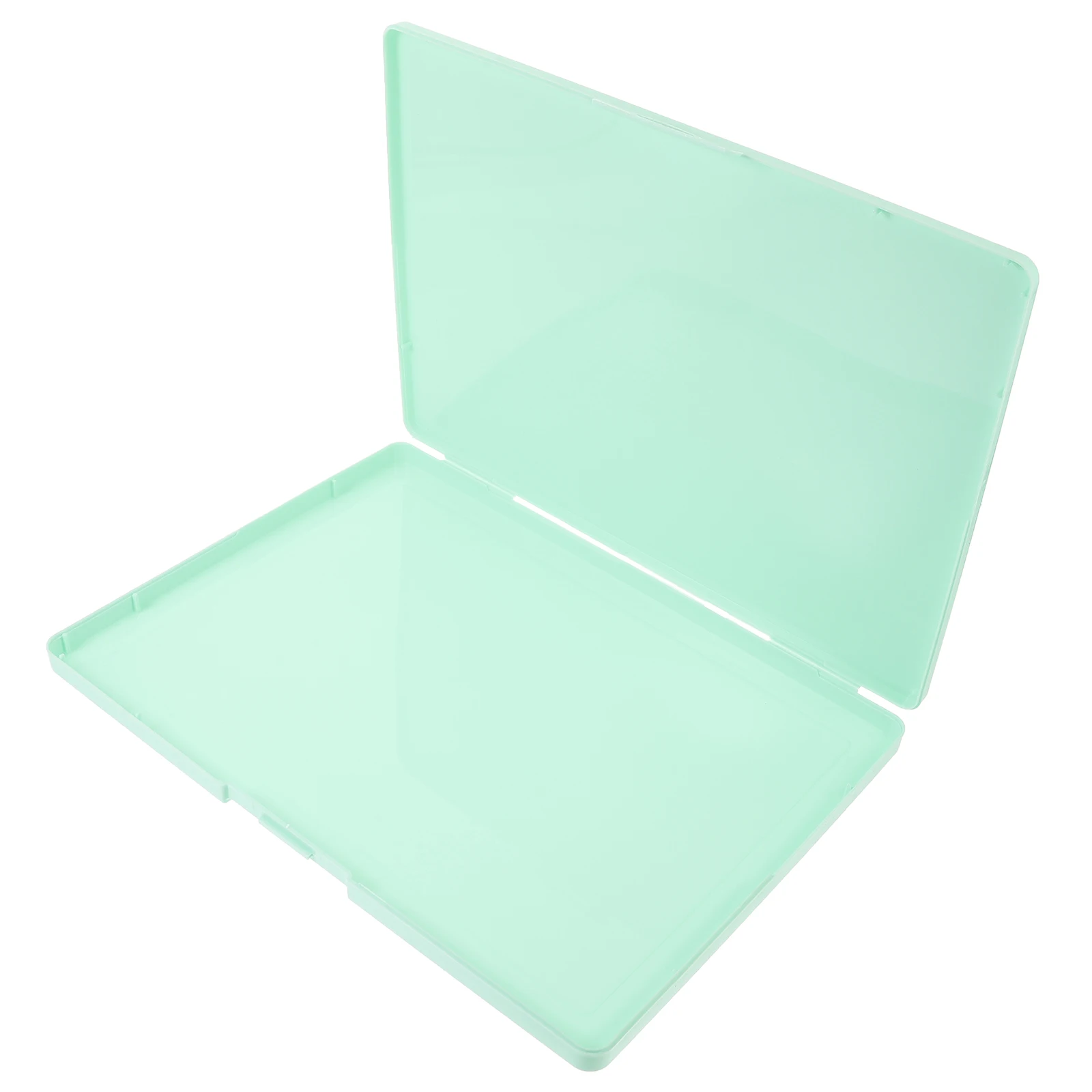 

File Storage Box Photo Organizer Documents Name Card Holder Cards Containers Visiting Case Plastic Portable