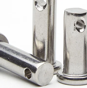10pcs M8 M10 M12 Clevis Pins With Head 304 Stainless Steel Shaft Flat And Hole Positioning Pin Cylindrical Bolts