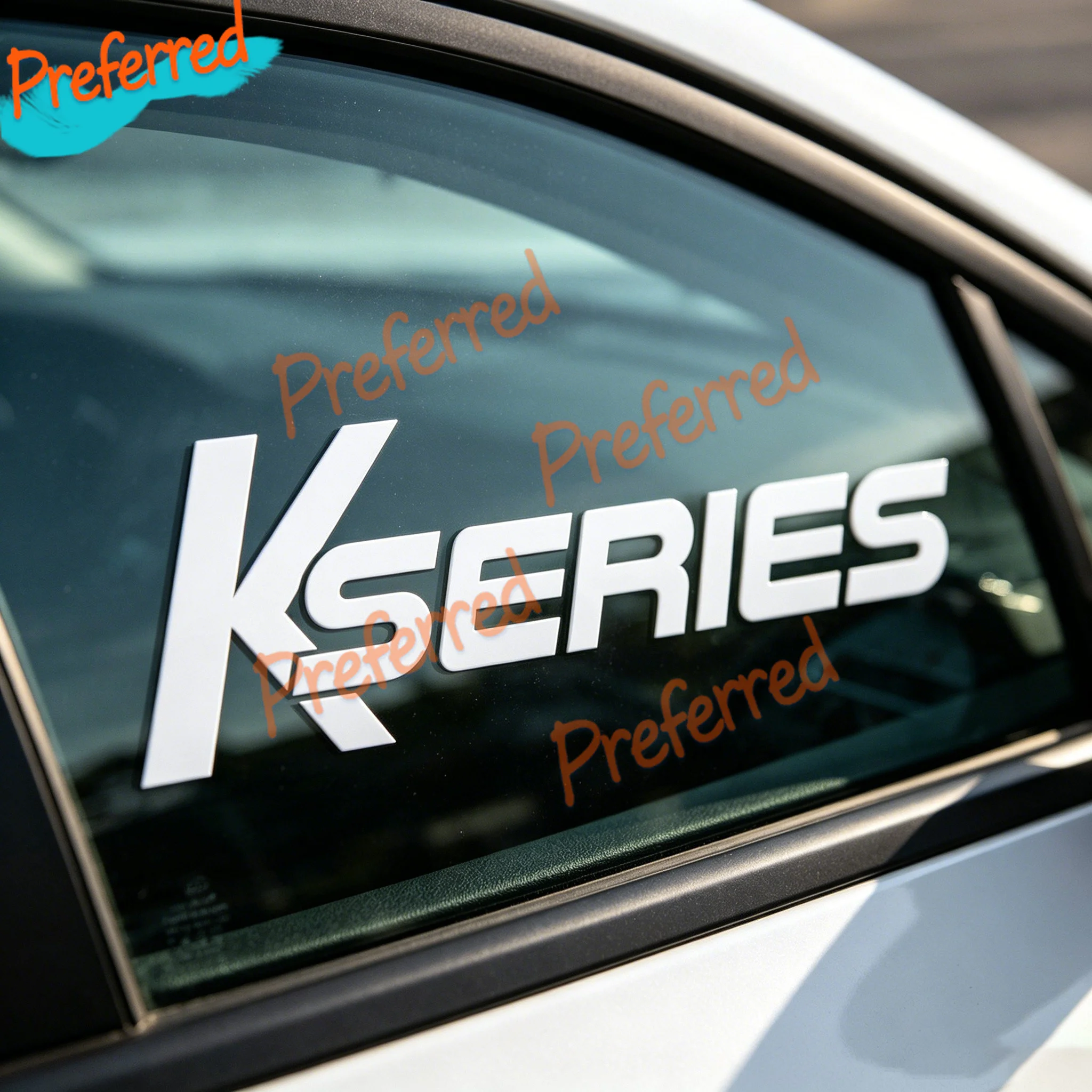 2x K-Series Type R Civic Integra Engine JDM Window Bumper Vinyl Decal Sticker - Customizable in Any Sticker Size
