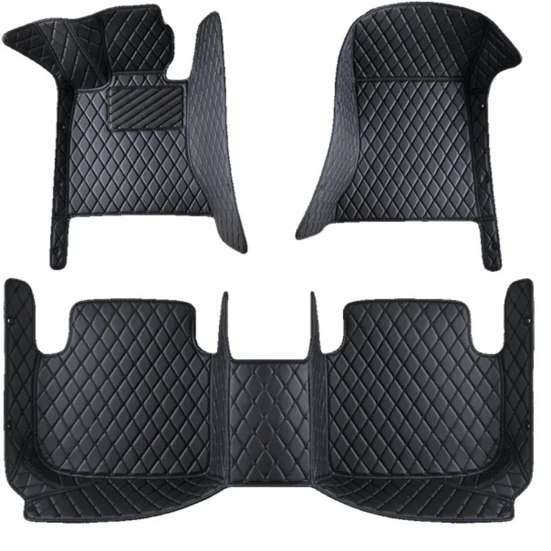 

Durable non-slip leather car car floor mat 5d car carpet