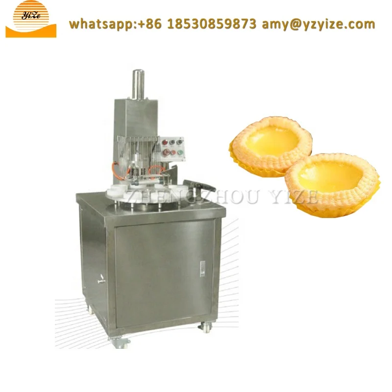 Portuguese Egg Tart Shell Maker Machine Egg Tart Making Machine For Sale